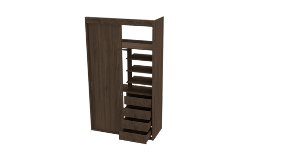 diseño closet para habitación auxiliar - Image 6