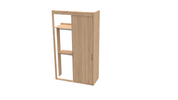 diseño closet para habitación auxiliar - Image 4